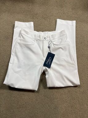 State and Liberty White Men's Stretch Chino Pants NWT